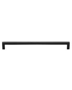 Heritage Brass Matt Black Square Metro Cabinet Pull Handle 256mm