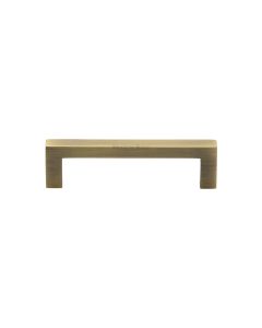 Heritage Brass Antique Brass Square Metro Cabinet Pull Handle 96mm