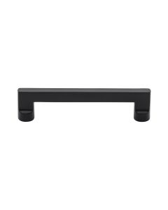 Heritage Brass Matt Black Apollo Cabinet Pull Handle 128mm
