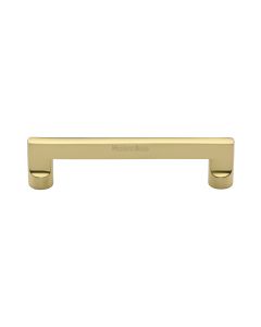 Heritage Brass Polished Brass Apollo Cabinet Pull Handle 128mm