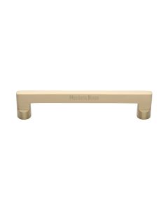 Heritage Brass Satin Brass Apollo Cabinet Pull Handle 160mm