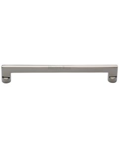 Heritage Brass Polished Nickel Finish Apollo Cabinet Pull Handle 203mm