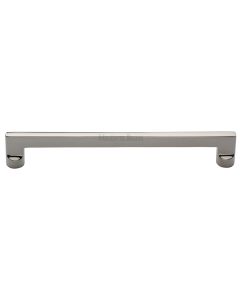 Heritage Brass Polished Nickel Finish Apollo Cabinet Pull Handle 256mm