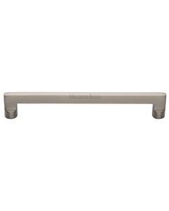 Heritage Brass Satin Nickel Apollo Cabinet Pull Handle 256mm