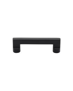 Heritage Brass Matt Black Apollo Cabinet Pull Handle 96mm