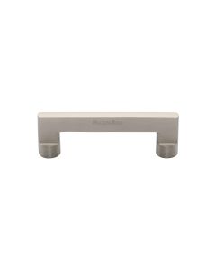 Heritage Brass Satin Nickel Apollo Cabinet Pull Handle 96mm