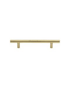 Heritage Brass Polished Brass T-Bar Cabinet Pull Handle 128mm