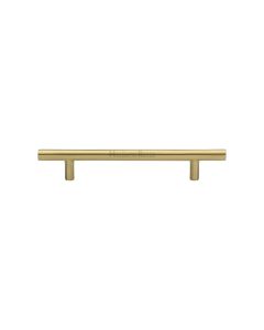 Heritage Brass Satin Brass T-Bar Cabinet Pull Handle 128mm