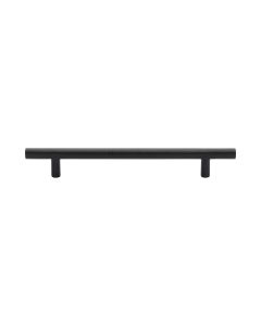 Heritage Brass Matt Black T-Bar Cabinet Pull Handle 160mm