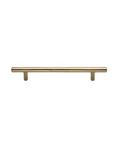 Heritage Brass Polished Brass T-Bar Cabinet Pull Handle 160mm