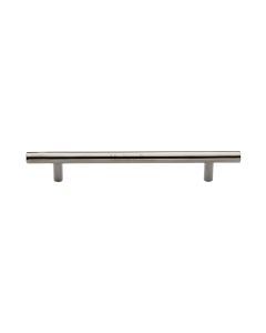 Heritage Brass Polished Nickel Finish T-Bar Cabinet Pull Handle 160mm