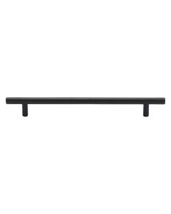 Heritage Brass Matt Black T-Bar Cabinet Pull Handle 203mm