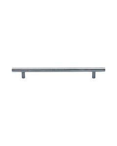 Heritage Brass Satin Chrome T-Bar Cabinet Pull Handle 203mm