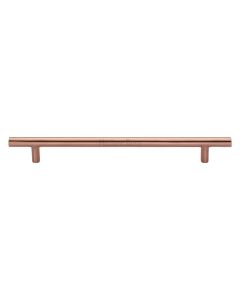 Heritage Brass Satin Rose Gold T-Bar Cabinet Pull Handle 203mm