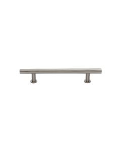 Heritage Brass Satin Nickel T-Bar Cabinet Pull Handle with Rose 16mm