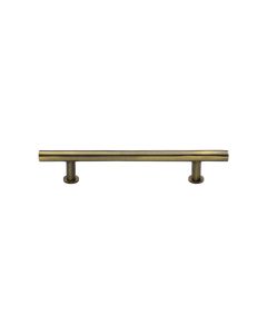 Heritage Brass Antique Brass T-Bar Cabinet Pull Handle with Rose 16mm
