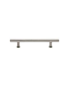 Heritage Brass Polished Nickel Finish T-Bar Cabinet Pull Handle with Rose 16mm