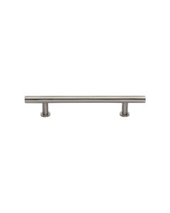 Heritage Brass Satin Nickel T-Bar Cabinet Pull Handle with Rose 16mm