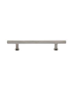 Heritage Brass Polished Nickel Finish T-Bar Cabinet Pull Handle with Rose 16mm