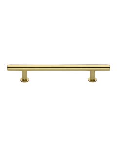 Heritage Brass Polished Brass T-Bar Cabinet Pull Handle with Rose 16mm
