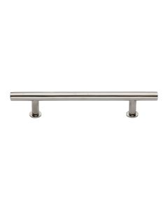 Heritage Brass Polished Nickel Finish T-Bar Cabinet Pull Handle with Rose 16mm