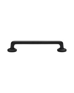 Heritage Brass Matt Black Traditional Cabinet Pull Handle 152mm