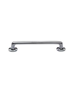 Heritage Brass Polished Chrome Traditional Cabinet Pull Handle 152mm