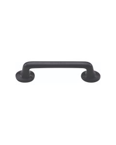 Heritage Brass Matt Black Traditional Cabinet Pull Handle 96mm