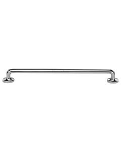 Heritage Brass Polished Chrome Traditional Cabinet Pull Handle 256mm