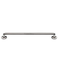 Heritage Brass Polished Nickel Finish Traditional Cabinet Pull Handle 256mm