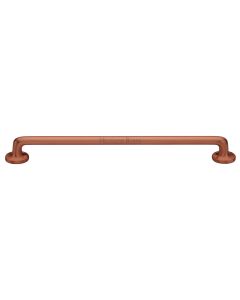 Heritage Brass Satin Rose Gold Traditional Cabinet Pull Handle 256mm
