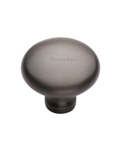 Heritage Brass Matt Bronze Victorian Round Cabinet Knob 38mm