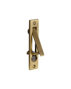 Antique Brass Heritage Brass Pocket Door Edge Pull 99mm