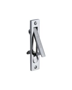 Polished Chrome Heritage Brass Pocket Door Edge Pull 99mm