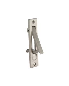 Satin Nickel Heritage Brass Pocket Door Edge Pull 99mm