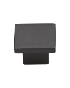 Heritage Brass Matt Bronze Classic Square Cabinet Knob 32mm