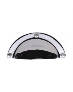 Heritage Brass Polished Chrome Traditional Cabinet Drawer Pull
