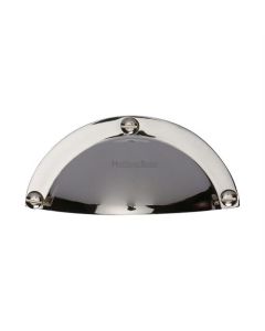 Heritage Brass Polished Nickel Finish Traditional Cabinet Drawer Pull