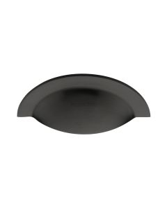 Heritage Brass Matt Bronze Crescent Drawer Cup Pull 57mm