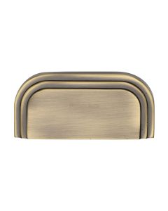 Heritage Brass Antique Brass Bauhaus Drawer Pull Handle 76mm
