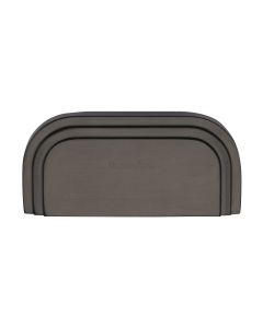 Heritage Brass Matt Bronze Bauhaus Drawer Pull Handle 76mm