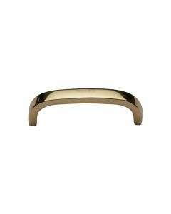 Heritage Brass Polished Brass Curved D Shaped Cabinet Pull Handle 89mm