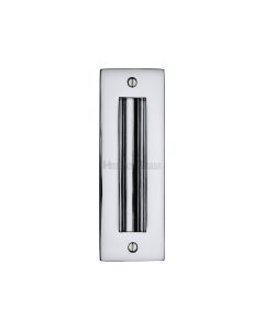 Polished Chrome Heritage Brass Flush Pull 152mm