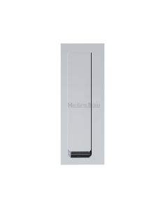 Heritage Brass Polished Chrome Offset Flush Pull for Swing Door | C1862-PC