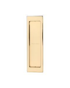 Polished Brass Heritage Brass Flush Pull - C1872 197mm