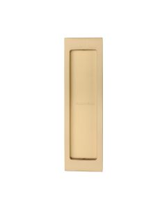Satin Brass Heritage Brass Flush Pull - C1872 197mm
