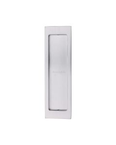 Satin Chrome Heritage Brass Flush Pull - C1872 197mm