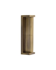 Heritage Brass Antique Brass Heritage Brass Sliding Flush Pull | C1874-AT