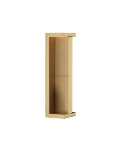 Heritage Brass Satin Brass Heritage Brass Sliding Flush Pull | C1874-SB