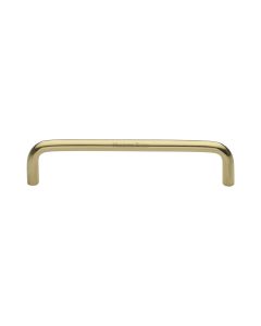 Heritage Brass Polished Brass Wire Cabinet Pull Handle 128mm